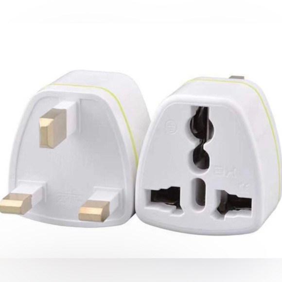 Travel Plug US to UK Plug Adapter Type G Travel Converter Power Plug - Picture 1 of 6